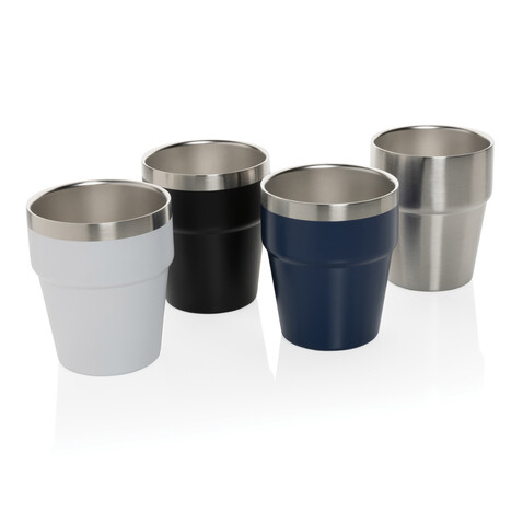 Clark Doppelwandige RCS Kaffeetasse 300ml weiß bedrucken, Art.-Nr. P437.213 Clark Doppelwandige RCS Kaffeetasse 300ml weiß bedrucken, Art.-Nr. P437.213