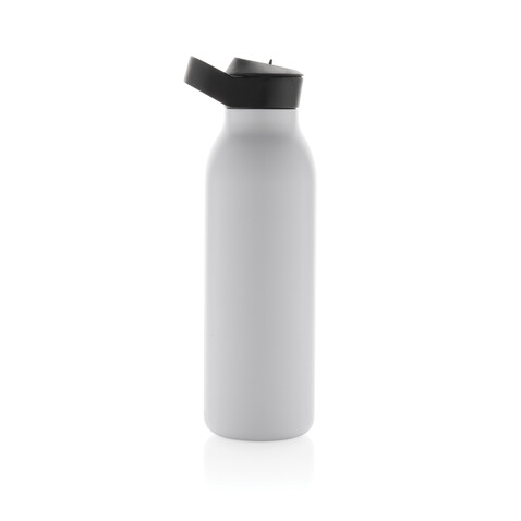 Avira Ara RCS Re-Steel Fliptop Wasserflasche 500ml weiß bedrucken, Art.-Nr. P438.083 Avira Ara RCS Re-Steel Fliptop Wasserflasche 500ml weiß bedrucken, Art.-Nr. P438.083