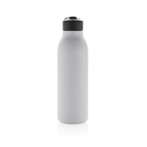 Avira Ara RCS Re-Steel Fliptop Wasserflasche 500ml weiß bedrucken, Art.-Nr. P438.083 Avira Ara RCS Re-Steel Fliptop Wasserflasche 500ml weiß bedrucken, Art.-Nr. P438.083