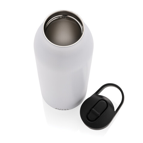 Avira Ara RCS Re-Steel Fliptop Wasserflasche 500ml weiß bedrucken, Art.-Nr. P438.083 Avira Ara RCS Re-Steel Fliptop Wasserflasche 500ml weiß bedrucken, Art.-Nr. P438.083