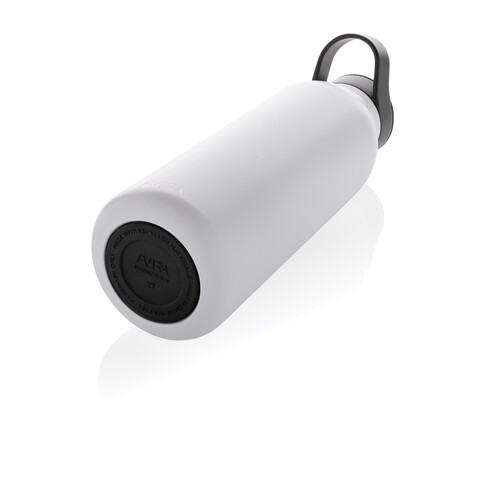 Avira Ara RCS Re-Steel Fliptop Wasserflasche 500ml weiß bedrucken, Art.-Nr. P438.083 Avira Ara RCS Re-Steel Fliptop Wasserflasche 500ml weiß bedrucken, Art.-Nr. P438.083