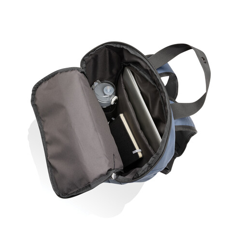 Sienna AWARE™ RPET 14" Everyday Laptop-Rucksack navy blau bedrucken, Art.-Nr. P763.219