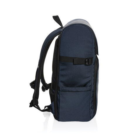 Pascal AWARE™ RPET Deluxe Weekend Rucksack navy blau bedrucken, Art.-Nr. P763.225