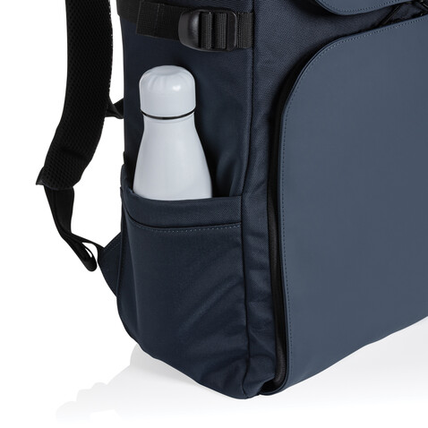 Pascal AWARE™ RPET Deluxe Weekend Rucksack navy blau bedrucken, Art.-Nr. P763.225