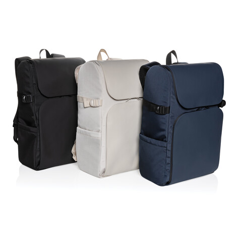 Pascal AWARE™ RPET Deluxe Weekend Rucksack navy blau bedrucken, Art.-Nr. P763.225