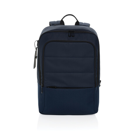 Armond AWARE™ RPET 15.6" Deluxe Laptop-Rucksack navy blau bedrucken, Art.-Nr. P763.285 Armond AWARE™ RPET 15.6" Deluxe Laptop-Rucksack navy blau bedrucken, Art.-Nr. P763.285