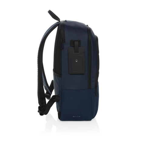 Armond AWARE™ RPET 15.6" Deluxe Laptop-Rucksack navy blau bedrucken, Art.-Nr. P763.285 Armond AWARE™ RPET 15.6" Deluxe Laptop-Rucksack navy blau bedrucken, Art.-Nr. P763.285