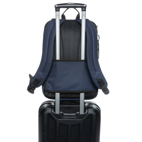 Armond AWARE™ RPET 15.6" Deluxe Laptop-Rucksack navy blau bedrucken, Art.-Nr. P763.285 Armond AWARE™ RPET 15.6" Deluxe Laptop-Rucksack navy blau bedrucken, Art.-Nr. P763.285