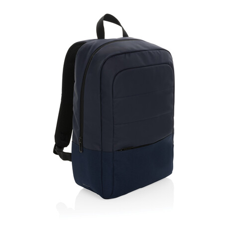 Armond AWARE™ RPET 15.6" Basic Laptop-Rucksack navy blau bedrucken, Art.-Nr. P763.305