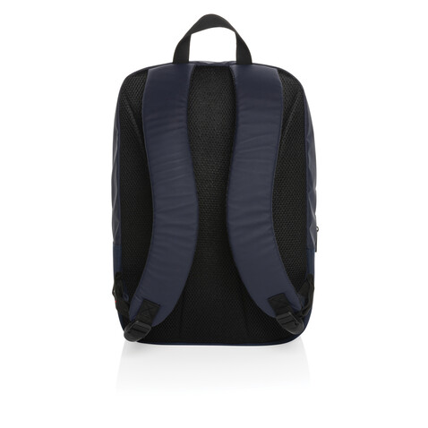 Armond AWARE™ RPET 15.6" Basic Laptop-Rucksack navy blau bedrucken, Art.-Nr. P763.305