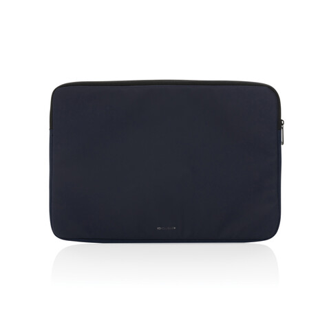 Armond AWARE™ RPET 15.6" Laptop-Sleeve navy blau bedrucken, Art.-Nr. P788.155