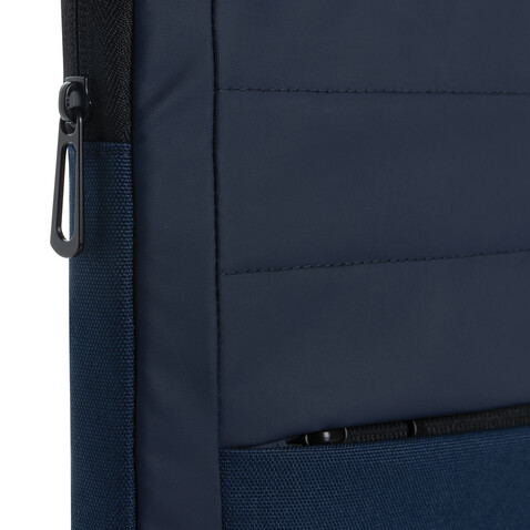 Armond AWARE™ RPET 15.6" Laptop-Sleeve navy blau bedrucken, Art.-Nr. P788.155