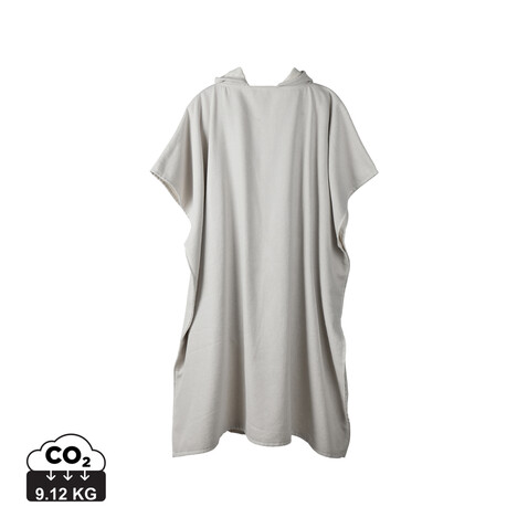 VINGA Tolo Hamam Frottee Strandponcho grau, off white bedrucken, Art.-Nr. V417202 VINGA Tolo Hamam Frottee Strandponcho grau, off white bedrucken, Art.-Nr. V417202
