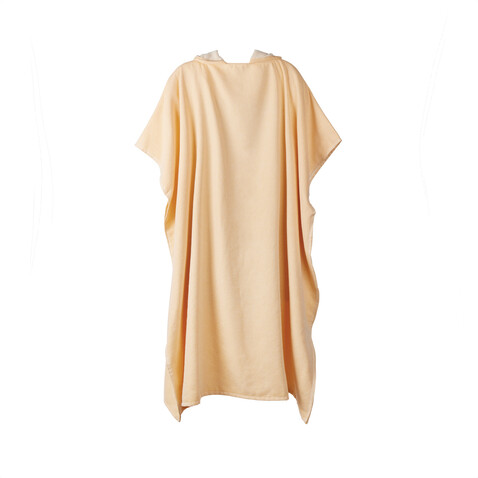 VINGA Tolo Hamam Frottee Strandponcho gelb, off white bedrucken, Art.-Nr. V417206