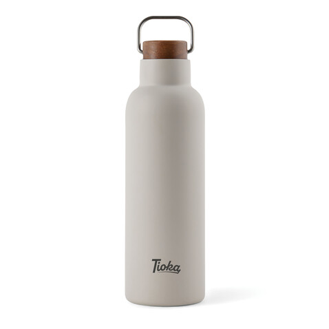 VINGA Ciro RCS recycelte Vakuumflasche 800ml grau bedrucken, Art.-Nr. V430039 VINGA Ciro RCS recycelte Vakuumflasche 800ml grau bedrucken, Art.-Nr. V430039