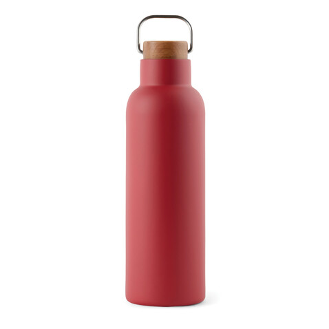 VINGA Ciro RCS recycelte Vakuumflasche 800ml rot bedrucken, Art.-Nr. V430034