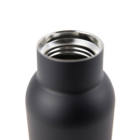 VINGA Ciro RCS recycelte Vakuumflasche 800ml schwarz bedrucken, Art.-Nr. V430031 VINGA Ciro RCS recycelte Vakuumflasche 800ml schwarz bedrucken, Art.-Nr. V430031