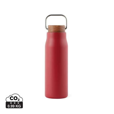 VINGA Ciro RCS recycelte Vakuumflasche 300ml rot bedrucken, Art.-Nr. V430044 VINGA Ciro RCS recycelte Vakuumflasche 300ml rot bedrucken, Art.-Nr. V430044