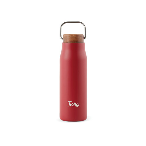 VINGA Ciro RCS recycelte Vakuumflasche 300ml rot bedrucken, Art.-Nr. V430044 VINGA Ciro RCS recycelte Vakuumflasche 300ml rot bedrucken, Art.-Nr. V430044