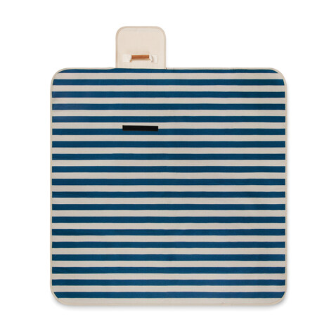 VINGA Alba GRS rPET kleine Picknickdecke navy blau bedrucken, Art.-Nr. V459015 VINGA Alba GRS rPET kleine Picknickdecke navy blau bedrucken, Art.-Nr. V459015