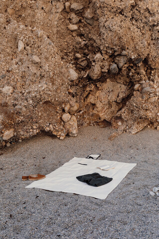 VINGA Volonne AWARE™ Picknickdecke aus recyceltem Canvas off white, schwarz bedrucken, Art.-Nr. V459113 VINGA Volonne AWARE™ Picknickdecke aus recyceltem Canvas off white, schwarz bedrucken, Art.-Nr. V459113