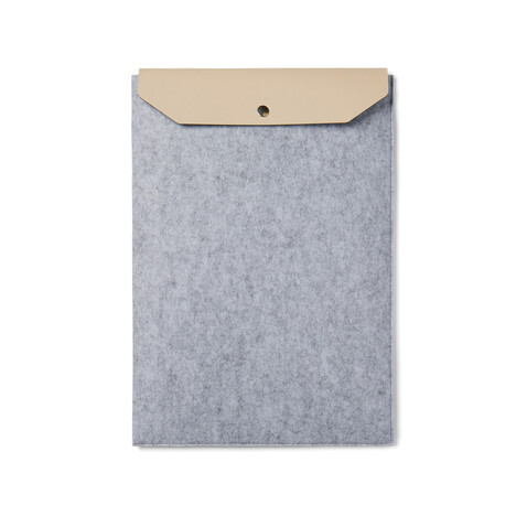 VINGA Albon 15" Laptop-Seeve aus GRS recyceltem Filz grau bedrucken, Art.-Nr. V788102 VINGA Albon 15" Laptop-Seeve aus GRS recyceltem Filz grau bedrucken, Art.-Nr. V788102