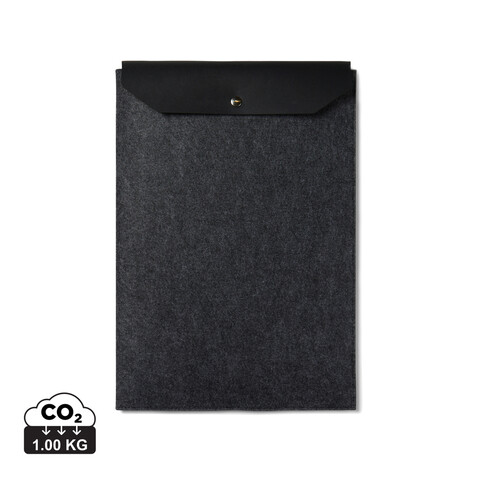 VINGA Albon 17" Laptop-Seeve aus GRS recyceltem Filz schwarz bedrucken, Art.-Nr. V788111 VINGA Albon 17" Laptop-Seeve aus GRS recyceltem Filz schwarz bedrucken, Art.-Nr. V788111