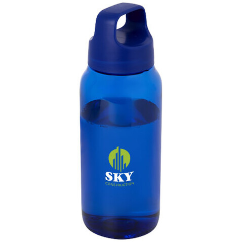 Bebo 500 ml Trinkflasche aus recyceltem Kunststoff, blau bedrucken, Art.-Nr. 10078552