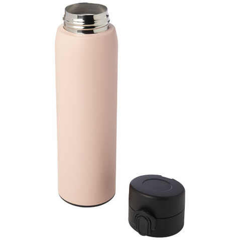 Sika 450 ml RCS-zertifizierte Isolierflasche aus recyceltem Edelstahl, Pale blush pink bedrucken, Art.-Nr. 10078840 Sika 450 ml RCS-zertifizierte Isolierflasche aus recyceltem Edelstahl, Pale blush pink bedrucken, Art.-Nr. 10078840