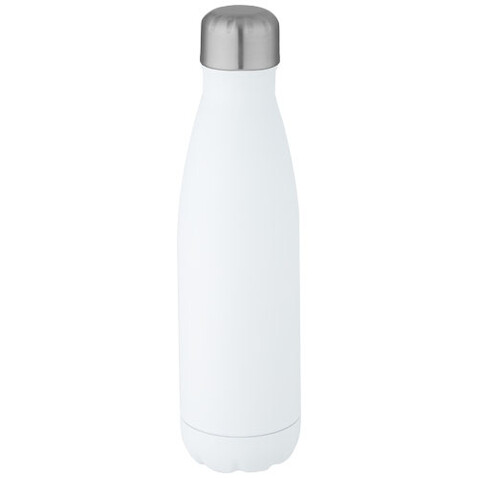 Cove 500 ml RCS-zertifizierte vakuumisolierte Edelstahlflasche, weiss bedrucken, Art.-Nr. 10079001 Cove 500 ml RCS-zertifizierte vakuumisolierte Edelstahlflasche, weiss bedrucken, Art.-Nr. 10079001