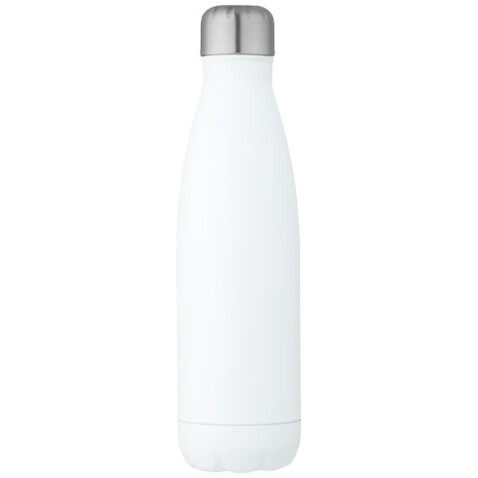 Cove 500 ml RCS-zertifizierte vakuumisolierte Edelstahlflasche, weiss bedrucken, Art.-Nr. 10079001 Cove 500 ml RCS-zertifizierte vakuumisolierte Edelstahlflasche, weiss bedrucken, Art.-Nr. 10079001