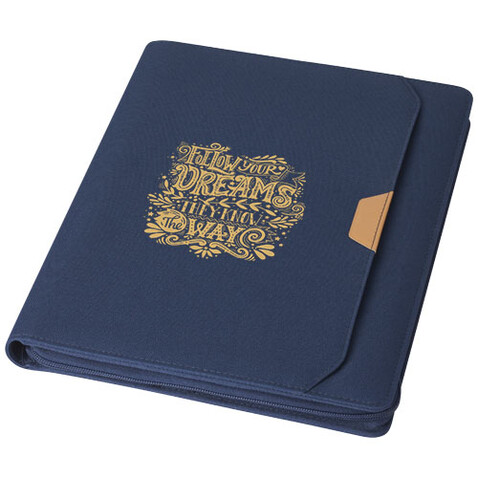 Nomumi A4 Schreibmappe, navy bedrucken, Art.-Nr. 10787055 Nomumi A4 Schreibmappe, navy bedrucken, Art.-Nr. 10787055
