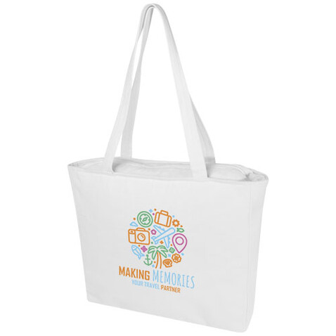 Weekender 500 g/m² Aware™ recycelte Tragetasche, weiss bedrucken, Art.-Nr. 12071201 Weekender 500 g/m² Aware™ recycelte Tragetasche, weiss bedrucken, Art.-Nr. 12071201