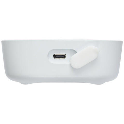 Stark 2.0 3 W Mini-Bluetooth®-Lautsprecher aus recyceltem RCS Kunststoff, weiss bedrucken, Art.-Nr. 12430501 Stark 2.0 3 W Mini-Bluetooth®-Lautsprecher aus recyceltem RCS Kunststoff, weiss bedrucken, Art.-Nr. 12430501
