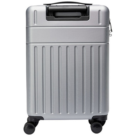 Rover 20" Kabinentrolley GRS Recycelt 40 L, silber bedrucken, Art.-Nr. 13004981