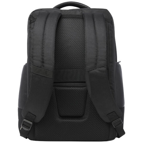 Expedition Pro 15,6" Laptop-Rucksack aus GRS Recyclingmaterial 25 L, schwarz bedrucken, Art.-Nr. 13005690