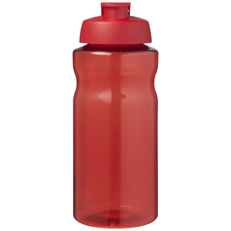 H2O Active® Eco Big Base 1L Sportflasche mit Klappdeckel, rot, rot bedrucken, Art.-Nr. 21017821 H2O Active® Eco Big Base 1L Sportflasche mit Klappdeckel, rot, rot bedrucken, Art.-Nr. 21017821