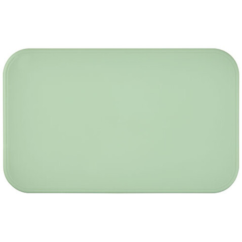 MIYO Renew Doppel-Lunchbox, elfenbeinweiß, seaglass green, kieselgrau bedrucken, Art.-Nr. 21018202 MIYO Renew Doppel-Lunchbox, elfenbeinweiß, seaglass green, kieselgrau bedrucken, Art.-Nr. 21018202
