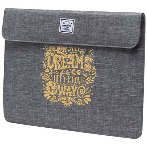 Herschel Spokane 15–16" Laptophülle, heather grau bedrucken, Art.-Nr. 12071880 Herschel Spokane 15–16" Laptophülle, heather grau bedrucken, Art.-Nr. 12071880