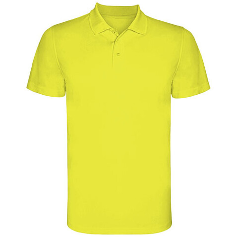 Monzha Sport Poloshirt für Kinder, Fluor Yellow bedrucken, Art.-Nr. K04041CD Monzha Sport Poloshirt für Kinder, Fluor Yellow bedrucken, Art.-Nr. K04041CD