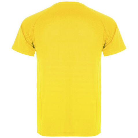 Montecarlo Sport T-Shirt für Kinder, gelb bedrucken, Art.-Nr. K04251BD
