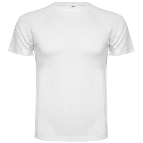 Montecarlo Sport T-Shirt für Kinder, weiss bedrucken, Art.-Nr. K04251ZH