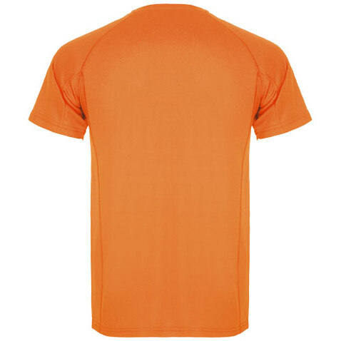Montecarlo Sport T-Shirt für Kinder, Fluor Orange bedrucken, Art.-Nr. K04253LM