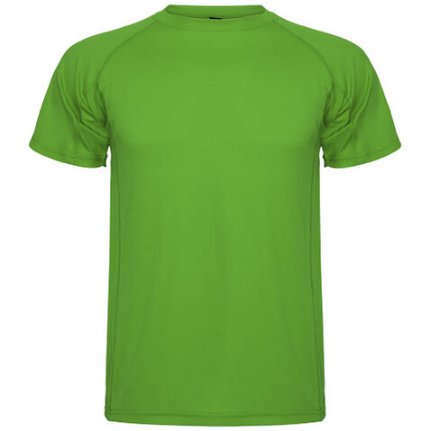 Montecarlo Sport T-Shirt für Kinder, farngrün bedrucken, Art.-Nr. K04255DH
