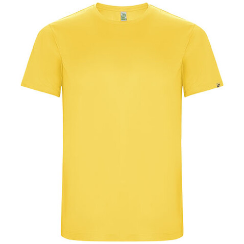 Imola Sport T-Shirt für Kinder, gelb bedrucken, Art.-Nr. K04271BD
