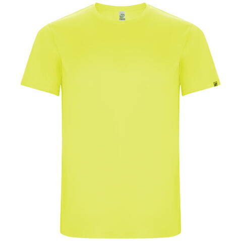 Imola Sport T-Shirt für Kinder, Fluor Yellow bedrucken, Art.-Nr. K04271CD