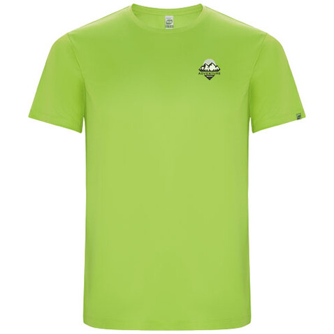 Imola Sport T-Shirt für Kinder, limone bedrucken, Art.-Nr. K04272XH