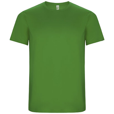Imola Sport T-Shirt für Kinder, farngrün bedrucken, Art.-Nr. K04275DH