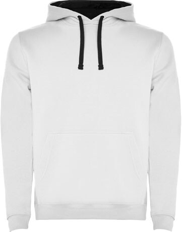 Urban Kapuzenpullover für Kinder, weiss, Navy Blue bedrucken, Art.-Nr. K10678AG