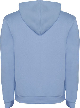Urban Kapuzenpullover für Kinder, himmelblau, weiss bedrucken, Art.-Nr. K10678DG